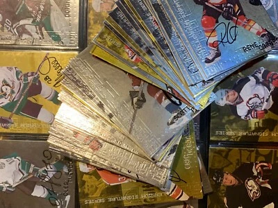 1999-00 Be a Player Millennium Signature Series Insert Autograph Pick Your Card - Image 1 of 4