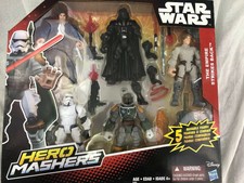 Star Wars Hero Mashers Action Figures 54 pc EMPIRE STRIKES BACK Disney New!