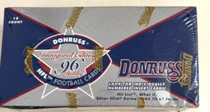 1996 DONRUSS INAUGURAL EDITION FOOTBALL HOBBY BOX ( READ DESCRIPTION ) - Picture 1 of 1