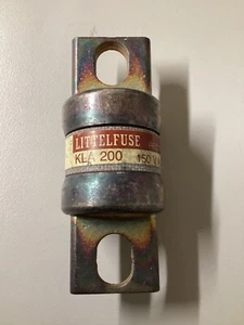 Paquete de 1 fusibles Littlefuse KLA-200 150VAC - Imagen 1 de 1