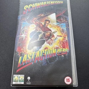 Last Action Hero VHS Tape 1997 Cinema Club - Schwarzenegger - Picture 1 of 5