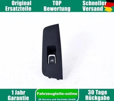 Audi A1 8X 4H0959855A Interruttore Alza Vetro Con Copertura Posteriore Destra - Immagine 1 di 4