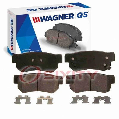 Juego de pastillas de freno de disco traseras Wagner QS para Hyundai Tucson 2005-2009 operación de frenado Foto 1 de 4