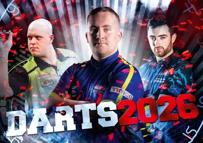 VERLAGSGRUPPE COLGANO Darts Kalender 2026 | Michael van Gerwen (u. a.) | Kalender | 14 S. | Deutsch