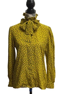 Guy Laroche vintage silk blouse size 34 - Picture 1 of 11