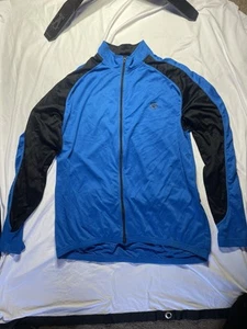 Canari Cycling Jersey Mens 2XL Blue And Black  Full Zip Long Sleeve USA - Picture 1 of 5
