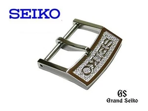 Cierre de hebilla de reloj GRAND SEIKO 16mm AA0FPSA01B GS para SBGV011 SBGV009 de JAPÓN - Imagen 1 de 3