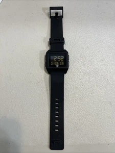 Herren Nixon Adidas Archive SP1 Digital Chronograph Uhr Schwarz Top Zustand - Bild 1 von 5