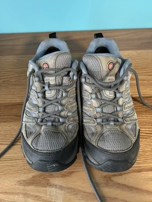 Sapatos de caminhada femininos Merrell Moab cinza tamanho 6 - Imagem 1 de 4