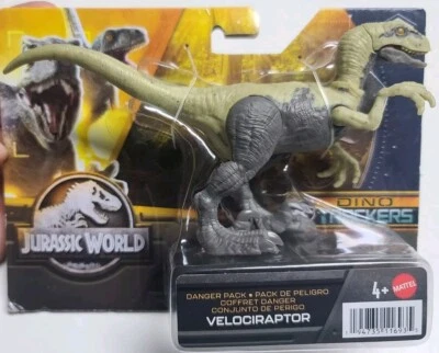 Mattel Jurassic World Dino Trackers Velociraptor Danger Pack toy - Image 1 of 4