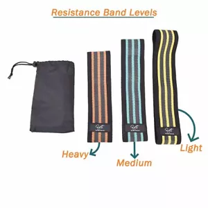 Resistance Training Band Crossfit Loop Fitness Yoga Rehabilitation Workout DAVIN - Picture 1 of 20