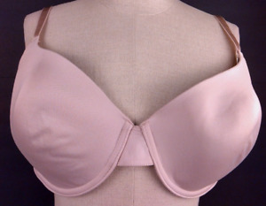 Fruit Of The Loom RN 97431 Beige Polyester Underwired T Shirt Bra Size 40 D