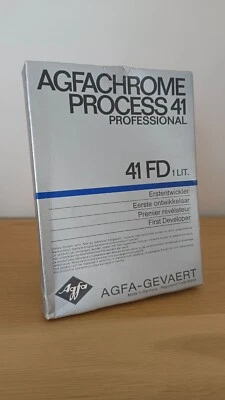 FIRST DEVELOPER Agfachrome Process 41 Professional 41 FD VINTAGE COLLECTORS ITEM - Image 1 of 2