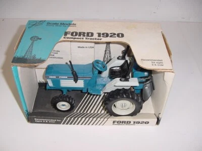 1/16 Ford 1920 Compact Tractor W/2-Bottom Plow W/Box! 1988 Amana World Ag Expo! - Image 1 of 3