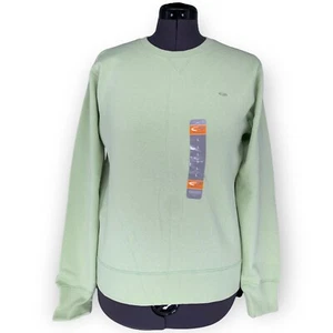 C9 by Champion Women's Lime Frost Crew Neck Stretch Pullover Sweatshirt Size L - Picture 1 of 8
