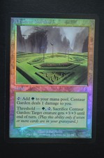 Magic The Gathering MTG CENTAUR GARDEN FOIL Odyssey SP Slightly Played