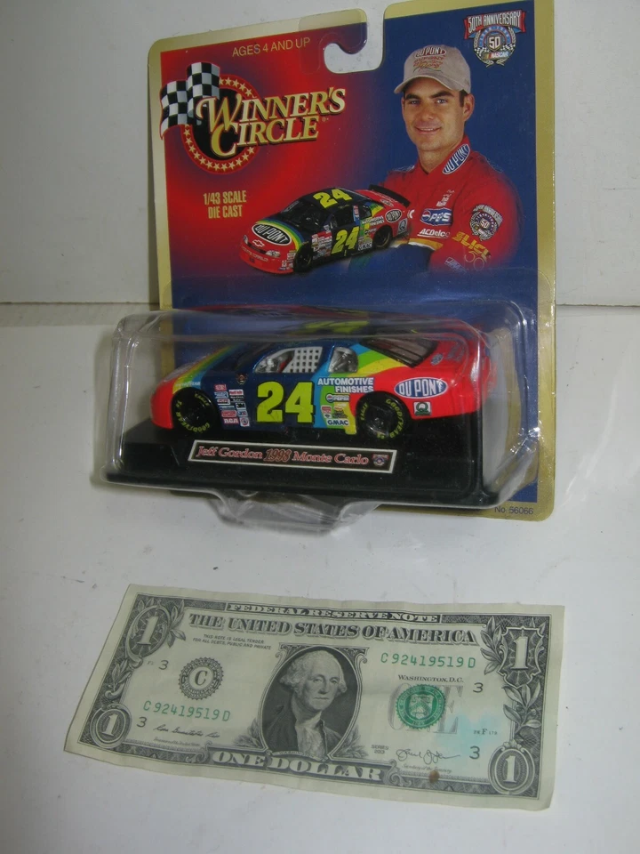 Toy Biz Jeff Gordon Nascar - Superestrella de las carreras - 1999 Foto 1 de 1