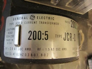 GE JCR-0 Current Transformer - Picture 1 of 7