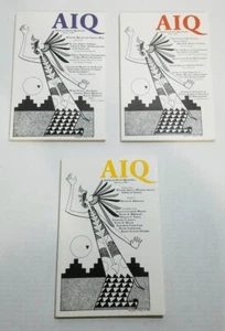 LOT OF 3 THE AMERICAN INDIAN QUARTERLY JOURNAL SPRING 1995 FALL 1995 WINTER 1996 - Foto 1 di 8