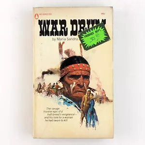 War Drum (1973) Maria Sandra Sterling - Vintage Western, Popular Library PB - Foto 1 di 9