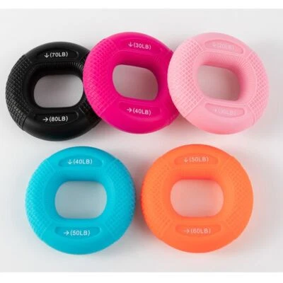 MARKENLOS Ball Grip Ring Finger training Handgriff Übungs Silikon gerät Hand-Expander