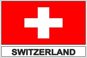 Sticker Flag Ch Swiss