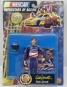 1998 NASCAR Superstars of Racing Dale Jarrett #88 Figure w/card Toy Biz NEW - Picture 1 of 7