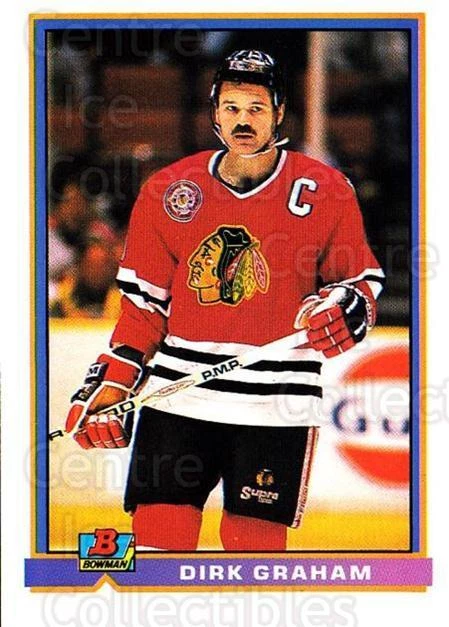 1991-92 Bowman #397 Dirk Graham - Image 1 of 1