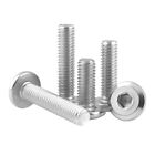 M2-M12 A2 Stainless Steel Hex Drive Flat Head Screws Beveled Metric Bolts