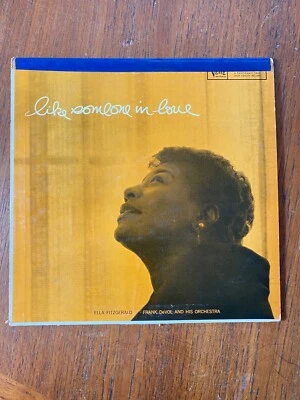 Ella Fitzgerald, Frank DeVol And His Orchestra – Like Someone In Love LP 1957 - Image 1 of 3