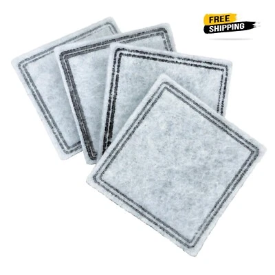 PREMIER PET PRODUCTS Premier Pet Replacement Carbon Filters for Dog and Cat Fountains, Pack of 4
