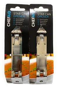 Chef Aid Stab Bottle Opener Mini Camping Outdoor Gadget Traditional - 2Pack - Picture 1 of 3