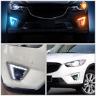 2x LED DRL Daytime Running Lights Fit Mazda CX-5 2012-2014 Double Colors 2013