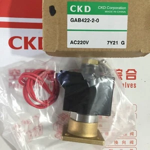 1PC Brand New CKD Solenoid Valve GAB422-2-0 AC220V In Box#QW - Picture 1 of 1