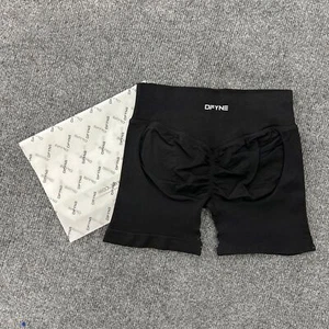 DFYNE Three-point Running Fitness High-waisted hip Lift Yoga shorts - Picture 1 of 16