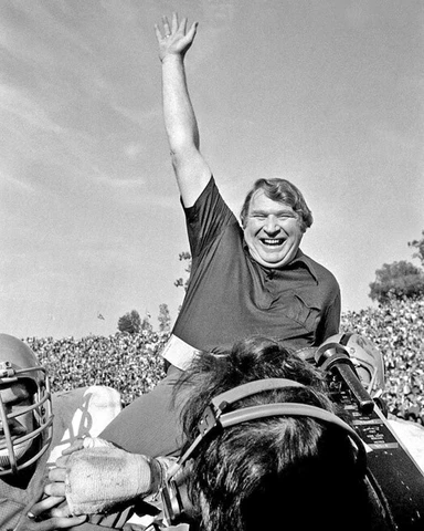 1977 Oakland Raiders JOHN MADDEN at Super Bowl XI 8x10 Photo Print Poster HOF 06 Cover