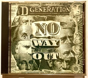 D GENERATION NO WAY OUT RARE PROMO CD SINGLE DPRO-19871 CHRYSALIS RECORDS 1994 - Imagen 1 de 3