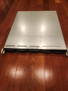 Supermicro CSE-113M Server 2x Intel Xeon E5-2407 2.2 GHz 24GB RAM RAID TruNAS - Picture 1 of 8