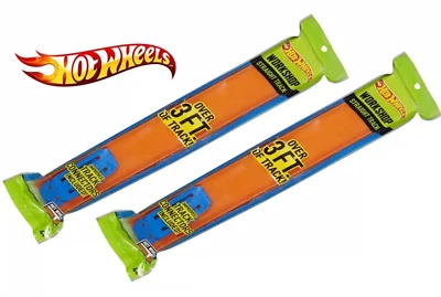 NEW 2x Hot Wheels Track Builder Workshop Straight Track CCX79 120cm / 3ft  FREE! - Image 1 of 4