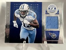 2013 Panini Totally Certified Blue Materials /99 Kendall Wright Tennessee Titans