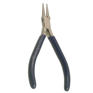 Naso tondo slimline per hobby artigianato formatura pinza strumenti creazione gioielli 4,5" - Foto 1 di 3