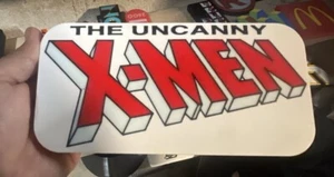 The Uncanny X-Men x men "the uncanny" Sign 8” Hang Or Stand - Picture 1 of 2
