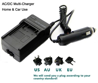 DMW-BCG10E Battery CHARGER for Panasonic Lumix TZ7 TZ8 TZ10 TZ18 DMC-TZ20 TZ30 - Image 1 of 4