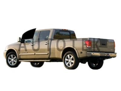 Película precortada ventana delantera de 2 puertas cualquier pantalla de tinte para Nissan Titan doble cabina 2004-15 Foto 1 de 4