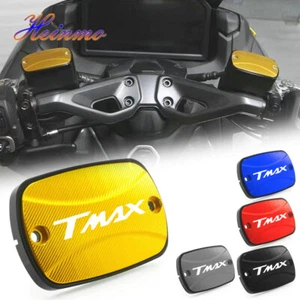 Für Yamaha TMAX 2022-2023 2 Stück Vorderradbremsbehälter-Abdeckung Motorrad - Picture 1 of 5