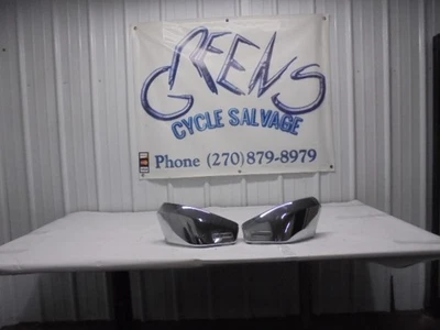 2007 HONDA VTX1300R LEFT OEM RIGHT CHROME SIDE COVER PANEL  — 第 1/4 张图片