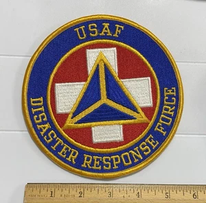 Parche bordado redondo 5 7/8" de la Fuerza Aérea de los Estados Unidos de la Fuerza Aérea de los Estados Unidos de la USAF - Imagen 1 de 3
