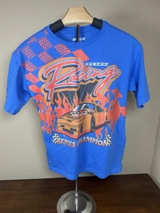 #94 NASCAR RACING SERIES CHAMPION - Graphic T-Shirt - Blue - Boys 10/12 - Picture 1 of 6