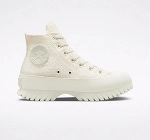 Größe 8 Converse Chuck Taylor All Star Lugged 2.0 Jacquard Egret Damenschuhe - Bild 1 von 2