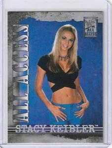 2002 Fleer WWF All Access Stacy Keibler #42 Rookie RC - Picture 1 of 2